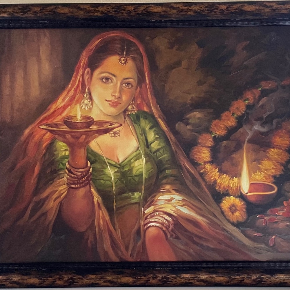 Ethnic Beauty with light